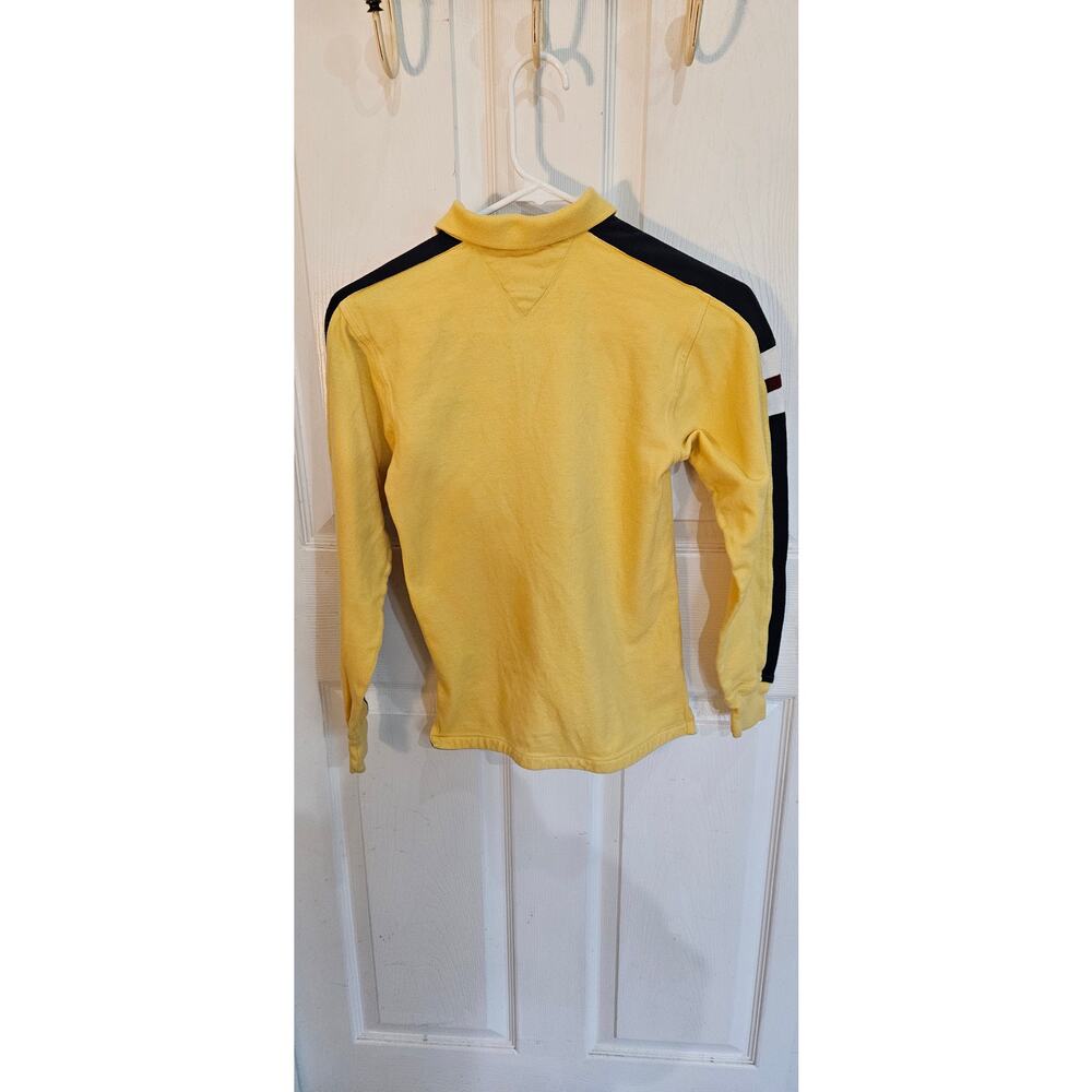 Tommy Hilfiger Men Small Polo Long Sleeve Pull Over - Picture 2 of 3